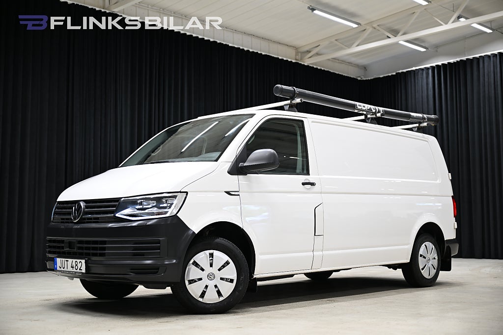 Volkswagen Transporter TDI 102HK L2 Drag|Värmare|LED|EnÄgare|PDC|Bluetooth