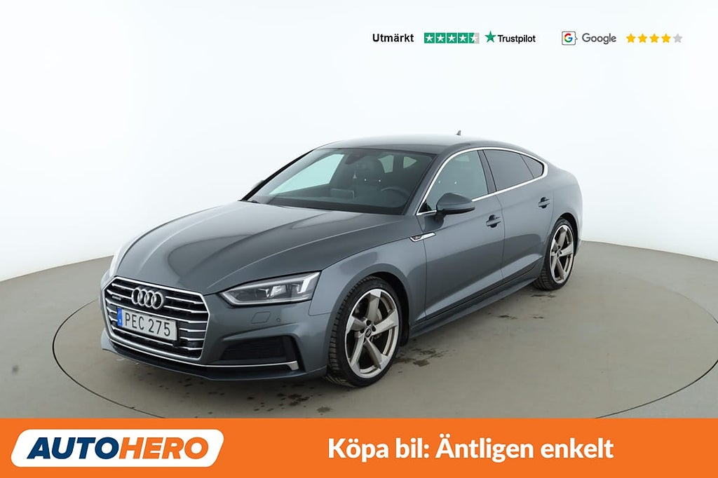 Audi A5 Quattro S-Line / Värmare, GPS, Backkamera