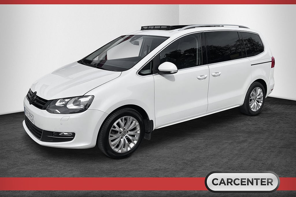 Volkswagen Sharan 6-sätes 2.0 TDI GT/B-kamera/Pano/Navi/Drag/Kam bytt