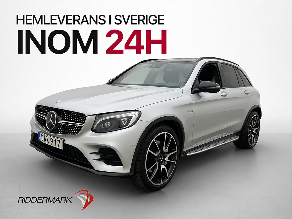 Mercedes-Benz GLC GLC 43 AMG 4M Pano Burmester Värm 360 Drag