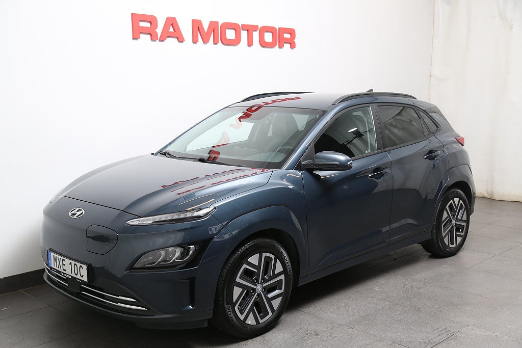 Hyundai Kona 64 kWh Essential 204hk Navi KRELL Dragkrok 2021