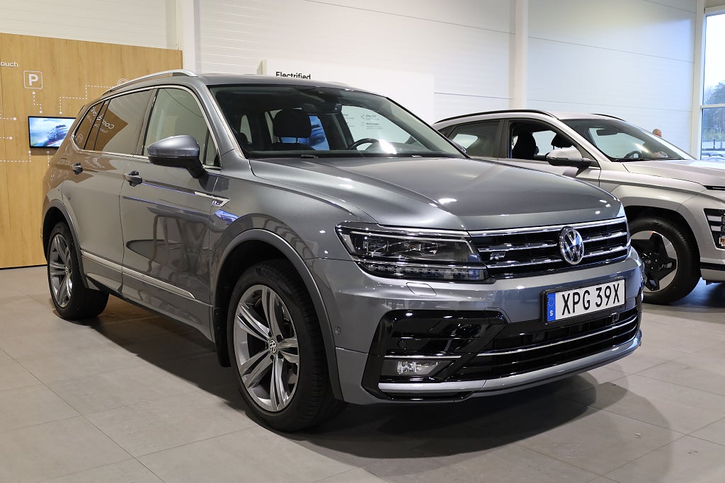 Volkswagen Tiguan Allspace 4M R-line 7-Sits Drag Värmare Massage 2020