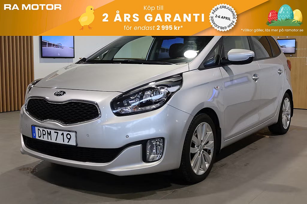 Kia Carens 1.7 CRDi AUT GLS Drag M-Värme 7-Sits Blåtand Rattvärme 2016