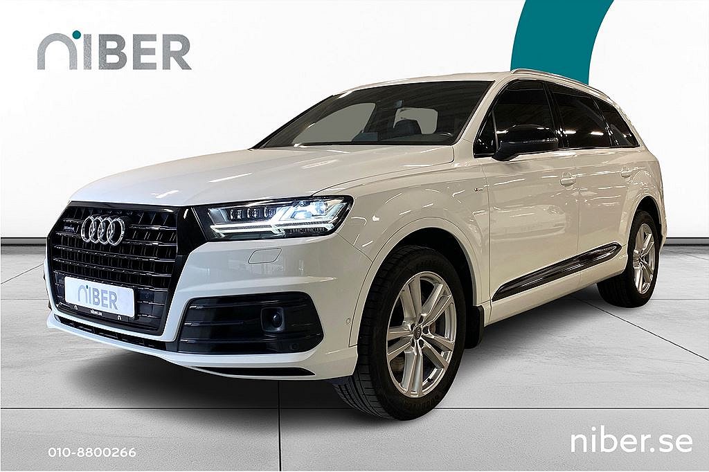 Audi Q7 30 Tdi Quattro, S-line, Evolution pkt, Assistant pkt, 7sits