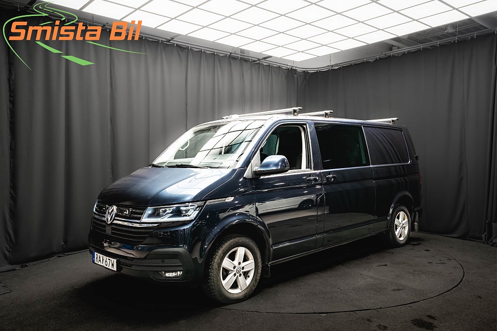 Volkswagen Transporter Kombi T30 TDI LÅNG 5-sits INREDNING LAZER D-VÄRM MOMS
