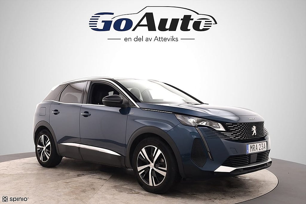 Peugeot 3008 1.2 PureTech 130 EAT, 131hk GT Backkamera