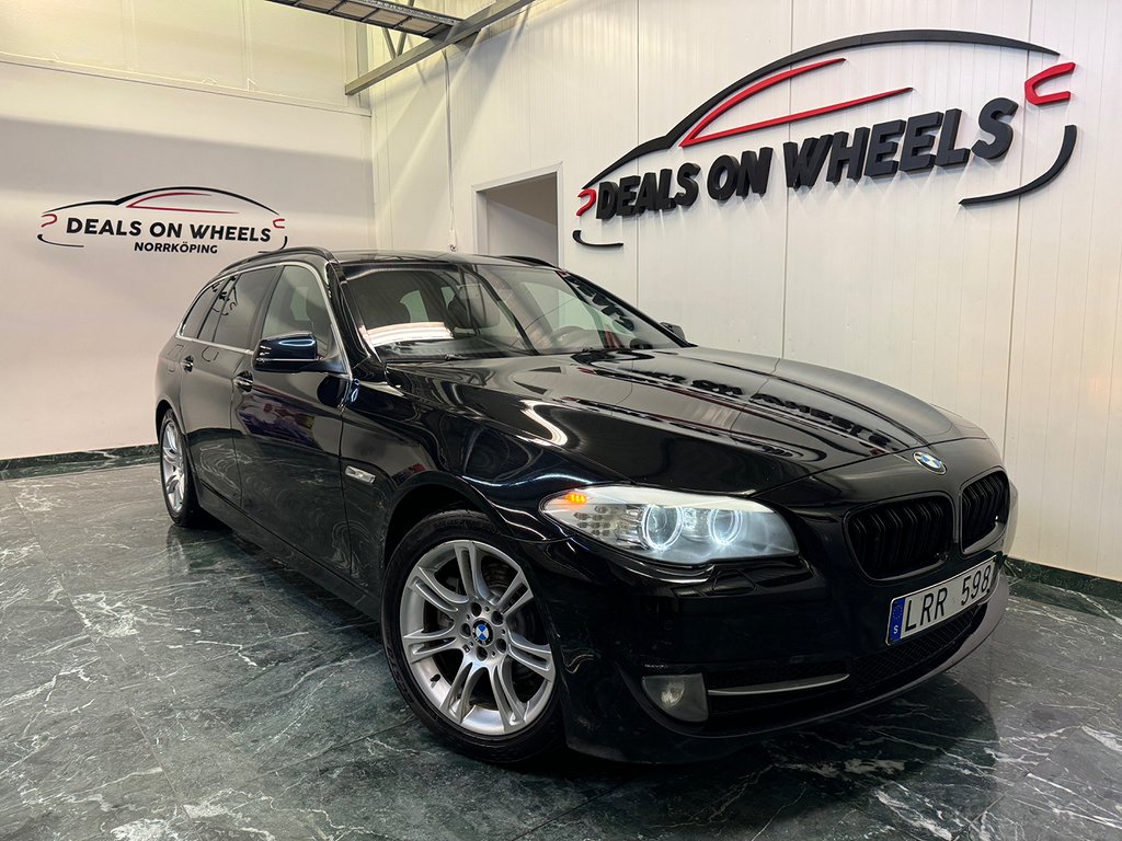 BMW 520 d Touring Steptronic, 184hk Automat Drag/D-värmare