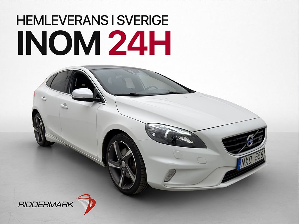 Volvo V40 D3 150hk R-Design Pano Värmare Kamera Bluetooth