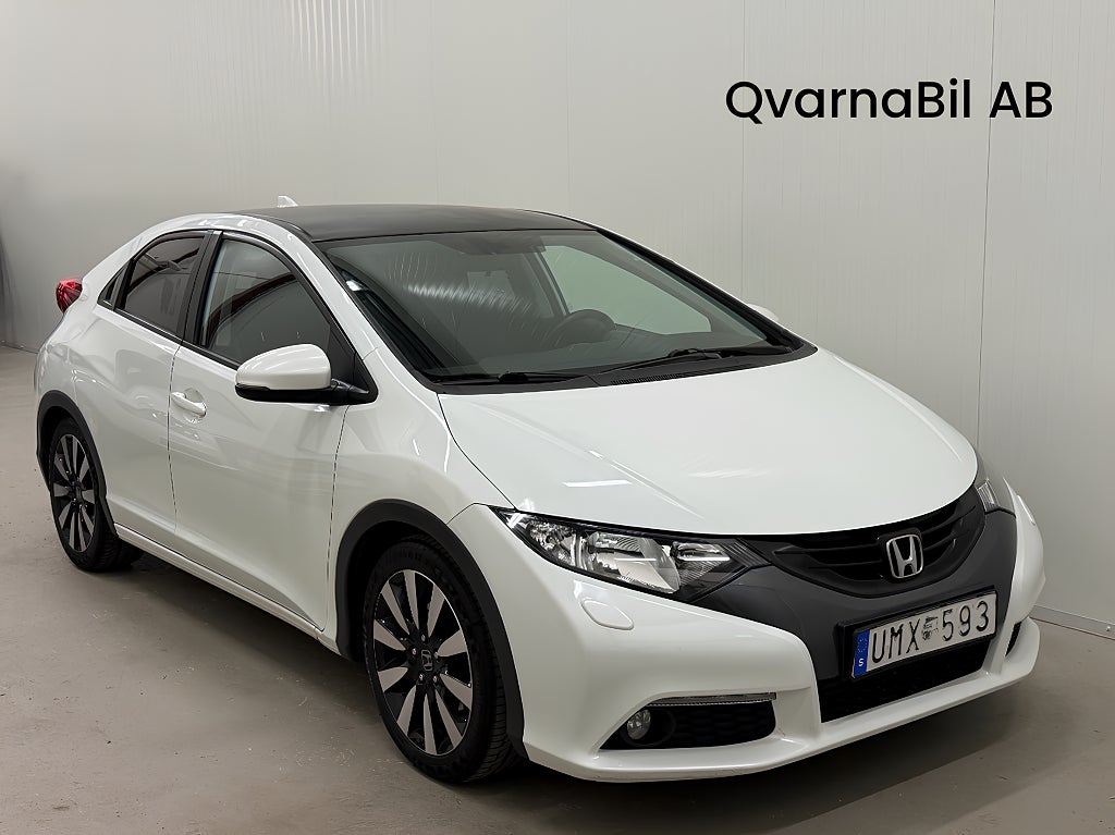 Honda Civic 1.8 i-VTEC Sport 142hk *Nybes/Drag/Fullservad*