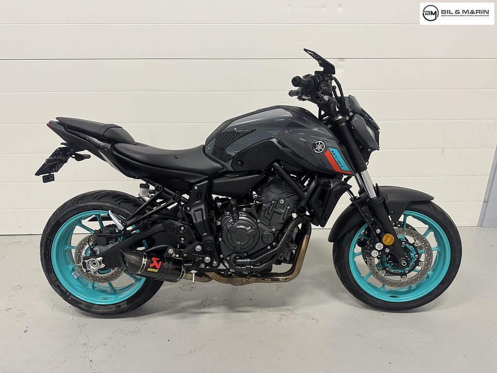 Yamaha MT-07 *Akrapovic* Uttagen 2024