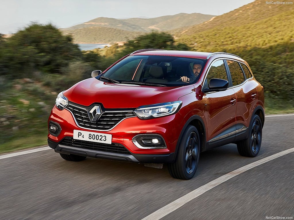 Renault Kadjar snett framifrån.