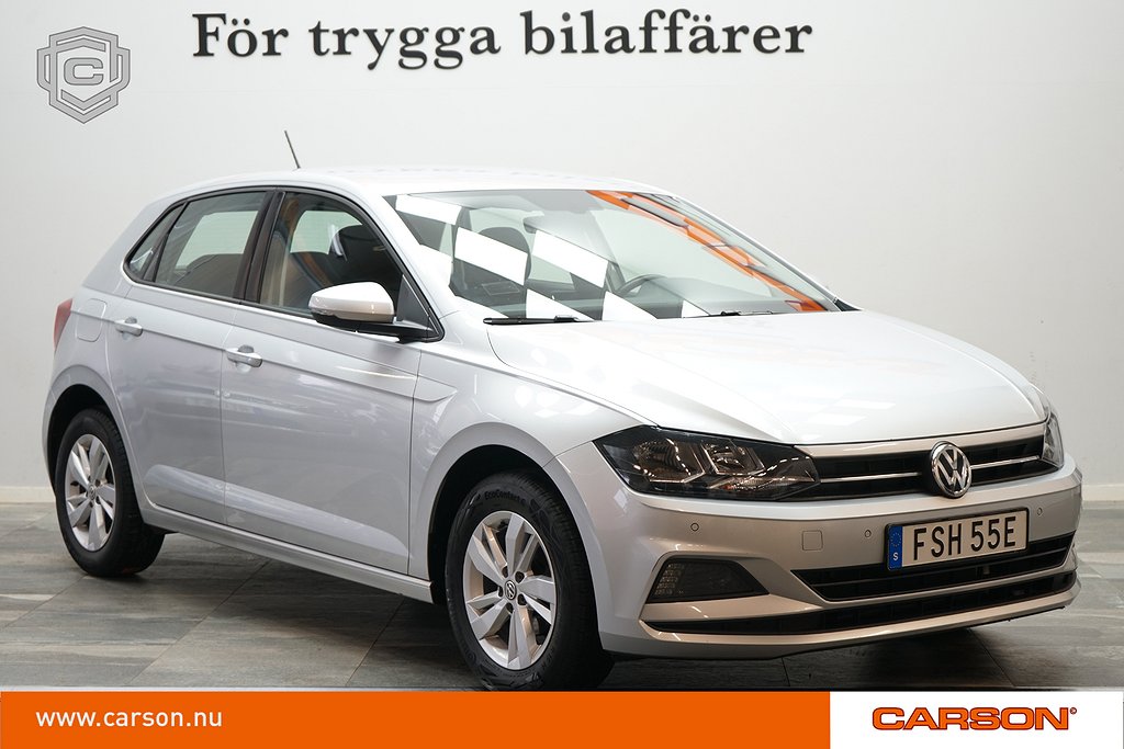 Volkswagen Polo 1.0 TSI OPF Base AC P-sensorer