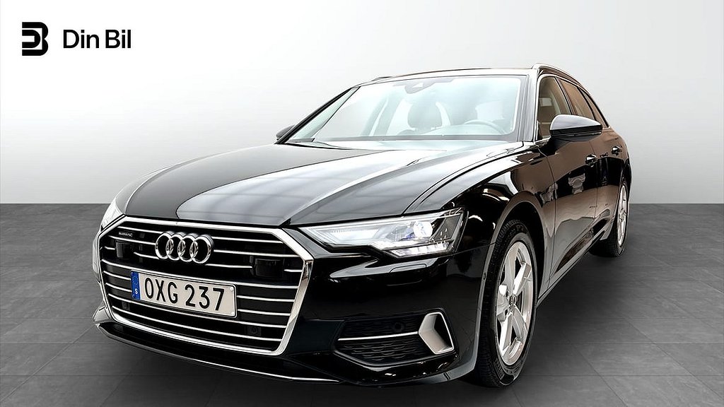 Audi A6 Avant 40 TDI quattro 204HK Nav P-Värmare Drag