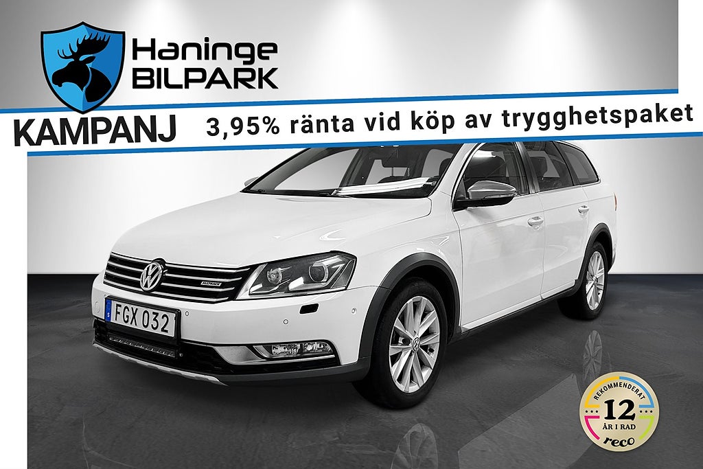 Volkswagen Passat Alltrack 2.0TDI 4M /DRAG /VÄRMARE /B-KAM