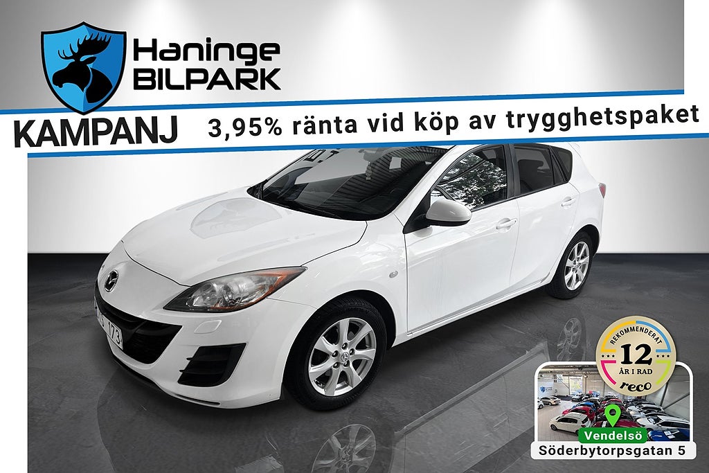 Mazda 3 1.6 SPORT SUPERDEAL FR 3.95% / DRAGKROK / KAMKEDJA