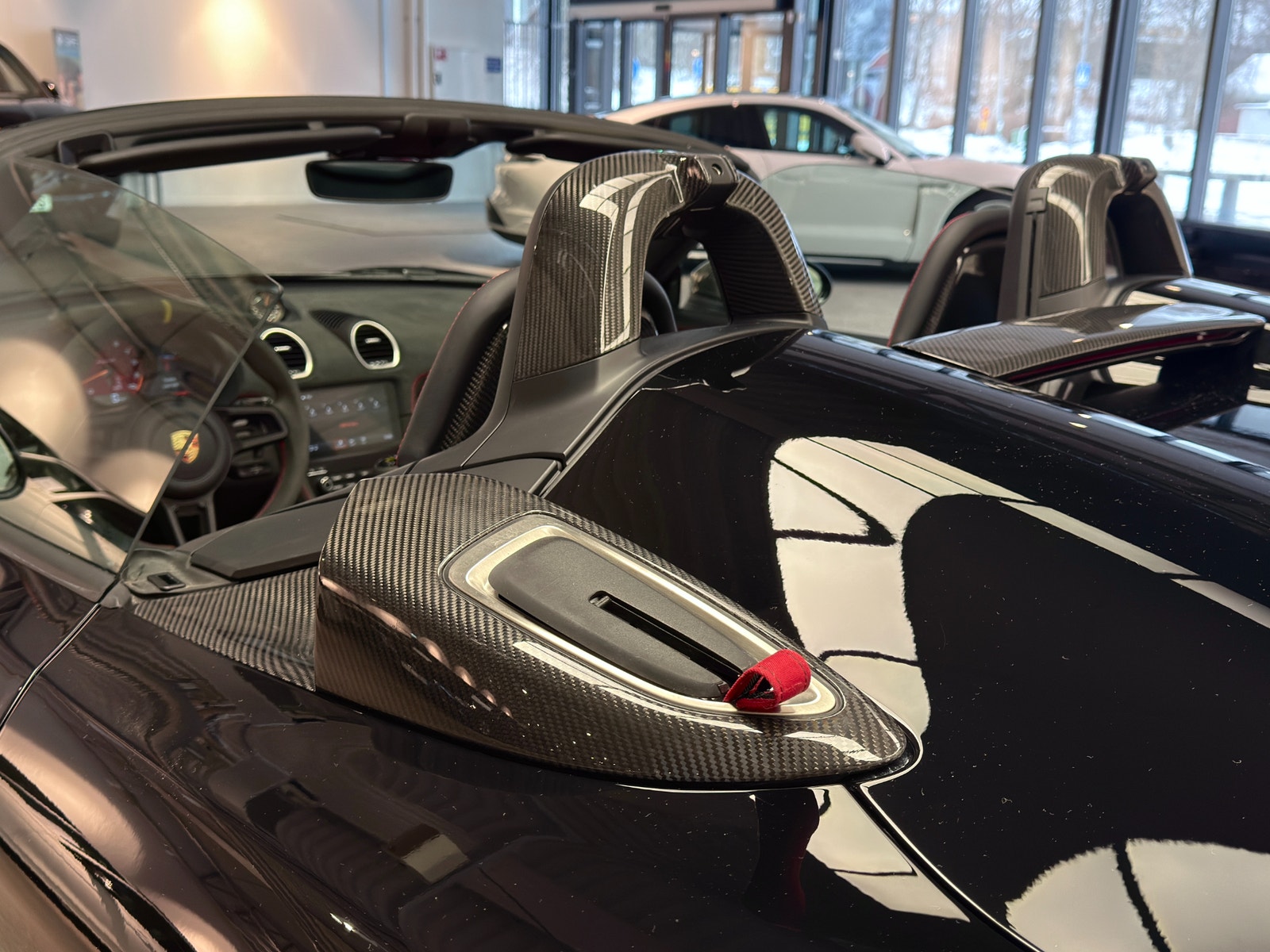 Porsche 718 Spyder RS 500hk | Weissach-paket | Se utrustning! 2024 - miniatyr 18