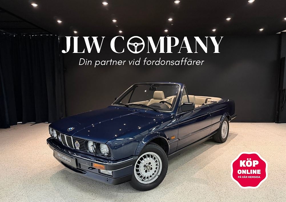 BMW 325I Convertible  | 170HK  | Svensksåld 6560 mil  | Unik 