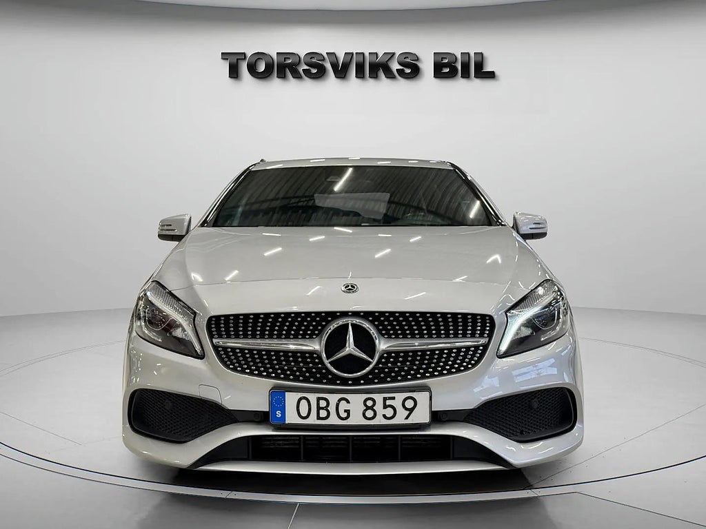 Mercedes-Benz A 180 7G-DCT Style Automat AMG-Line Vinterhjul Hemleverans - miniatyr 9