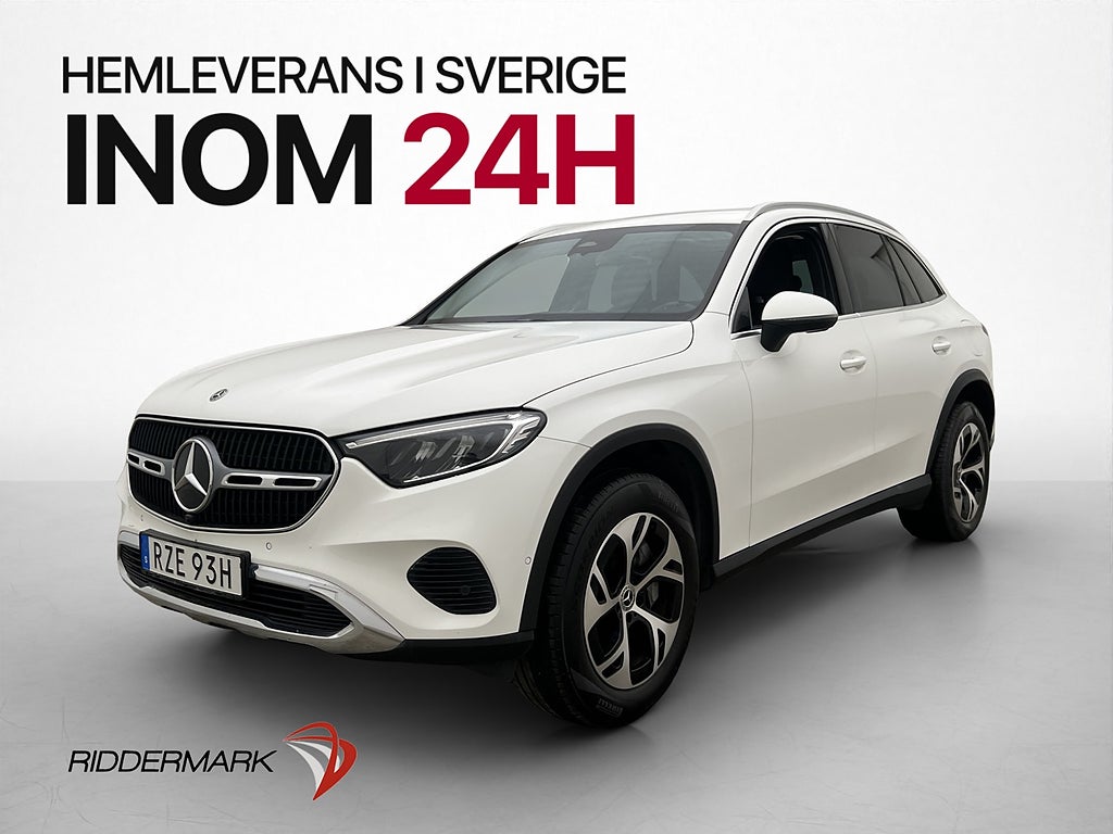 Mercedes-Benz GLC 300 e 4M Kamera Värmare Skinn CarPlay Drag