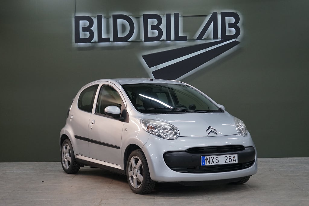 Citroën C1 5-D 1.0 Euro 4 AUX NYBES NYSERV LÅGAMIL 68HK