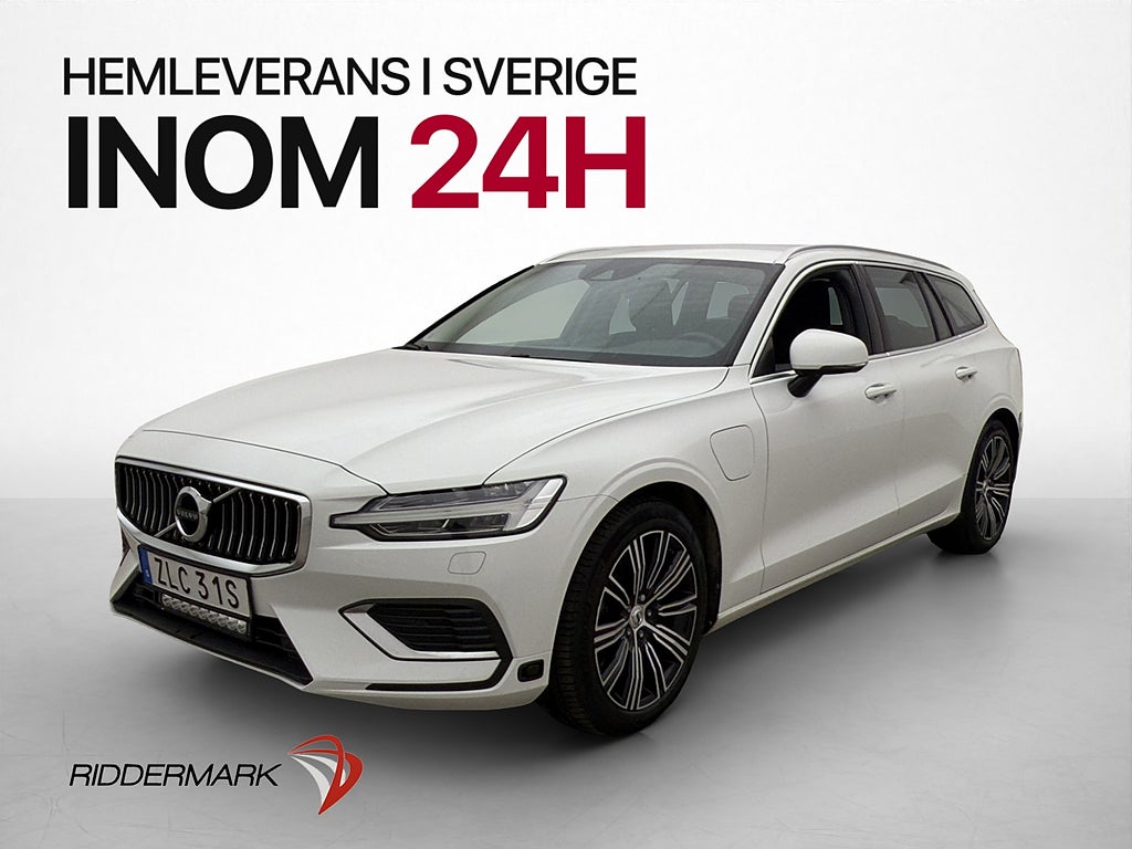Volvo V60 Recharge T6 AWD 340hk Inscription EXP Värmare Drag