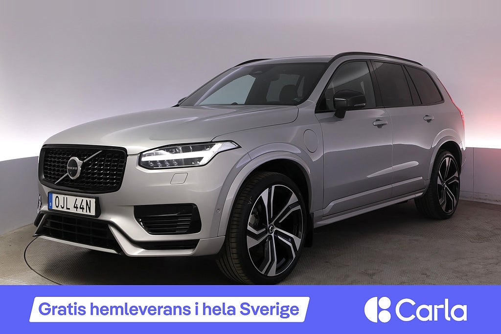 Volvo XC90 7 Sits Re T8 Ultra Dark Drag B&W Pano BLIS 360