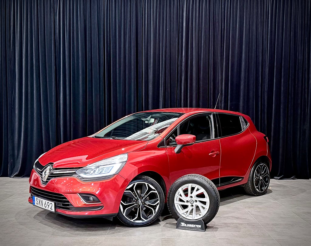 Renault Clio 0.9 TCe Intens II NAVI BASS LED 2ÄGARE VÄLSKÖTT/VÄLSERV