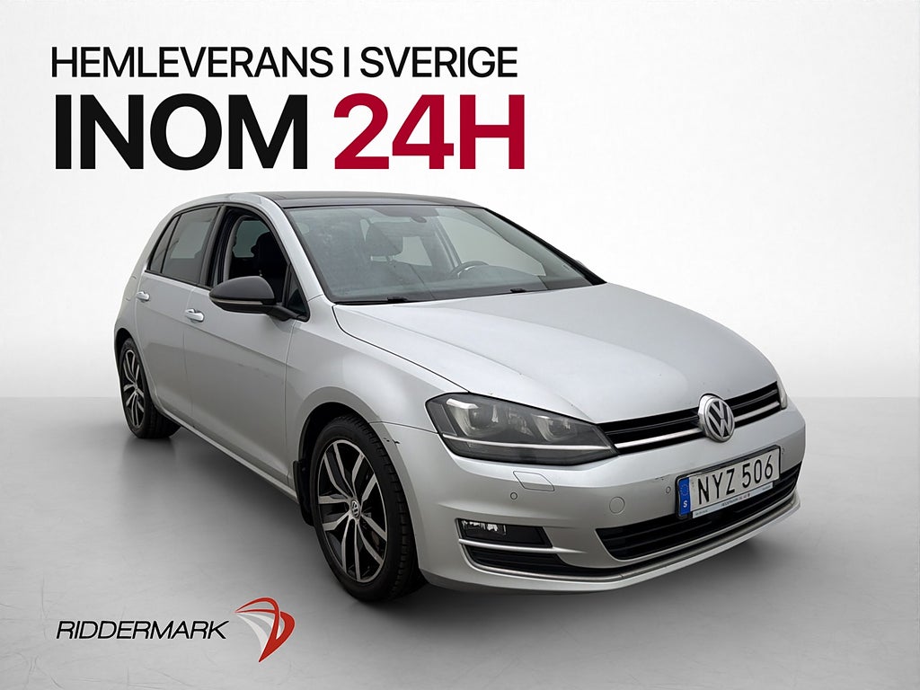 Volkswagen Golf TSI 140hk GT Taklucka Sensorer Adapt-Fart