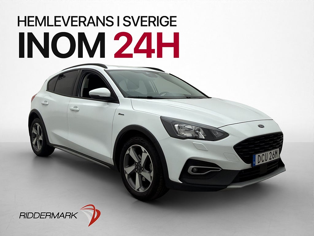Ford Focus Active 125hk Kamera Farthållare Rattvärme Navi