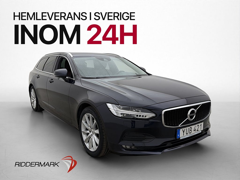 Volvo V90 D4 Momentum 190hk VOC D-Värmare Kamera Skinn