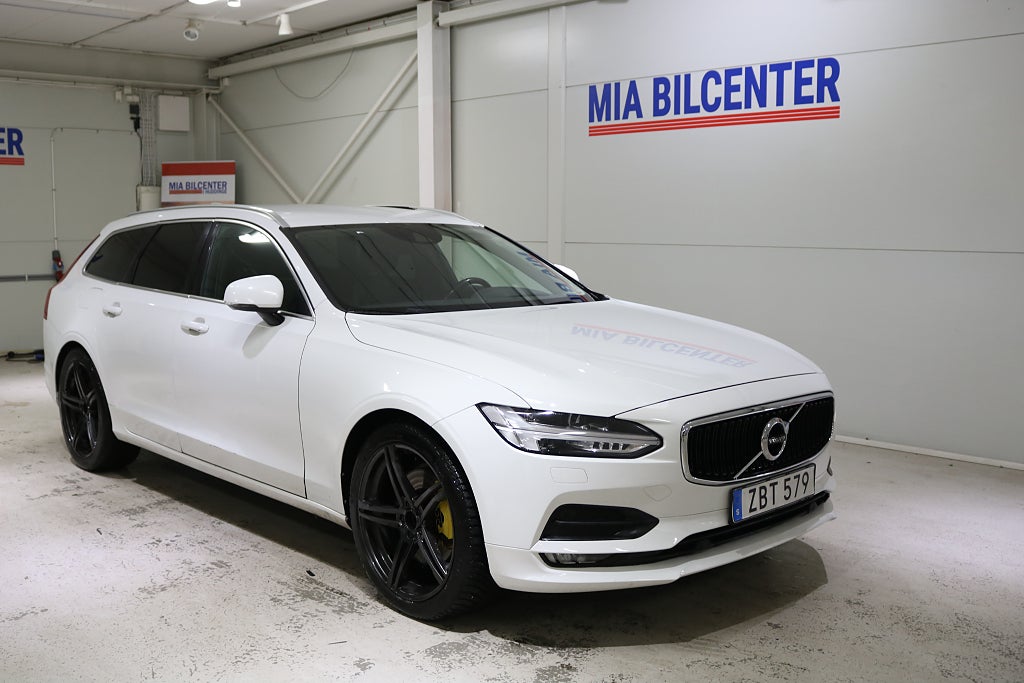 Volvo V90 T5 Bi-Fuel 254HK/  Ny besiktad / Skinn stolar 