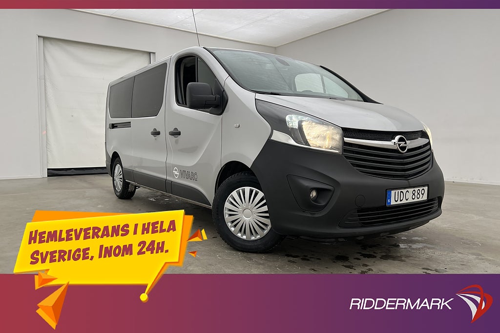Opel Vivaro Kombi Lång 1.6 CDTI Dragkrok B-Kamera 9-Sits