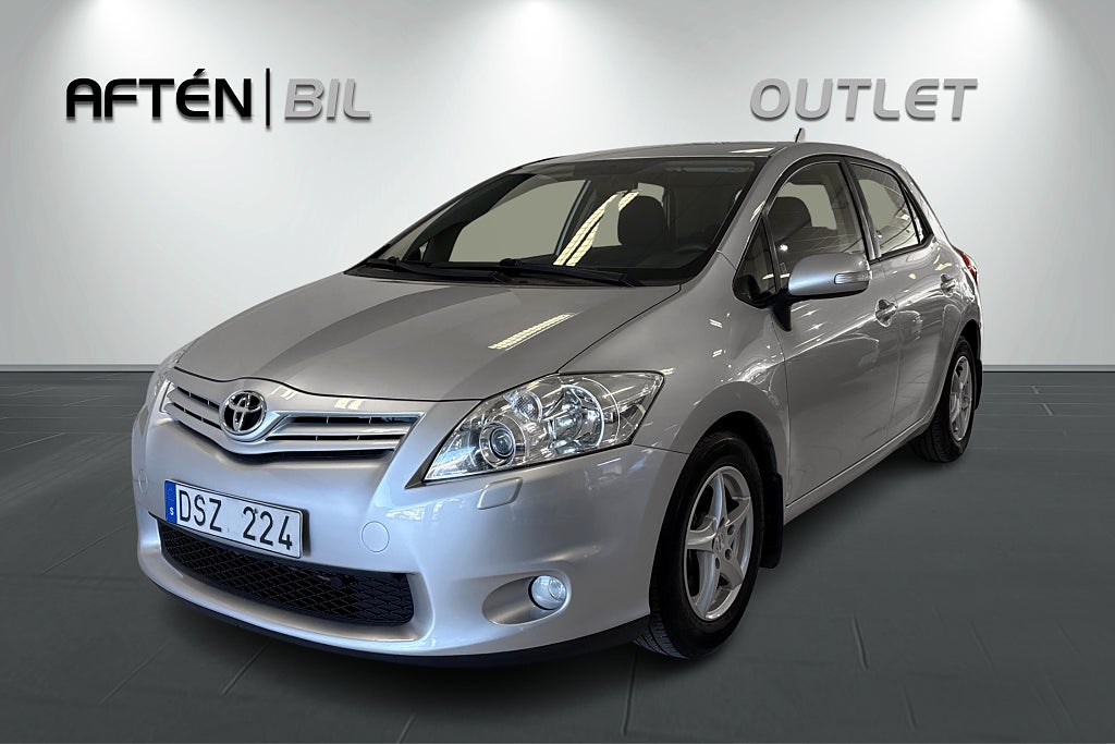 Toyota Auris 1.4 D 5-dörrar Plus 1-ägare Fint Skick! Ny servad!