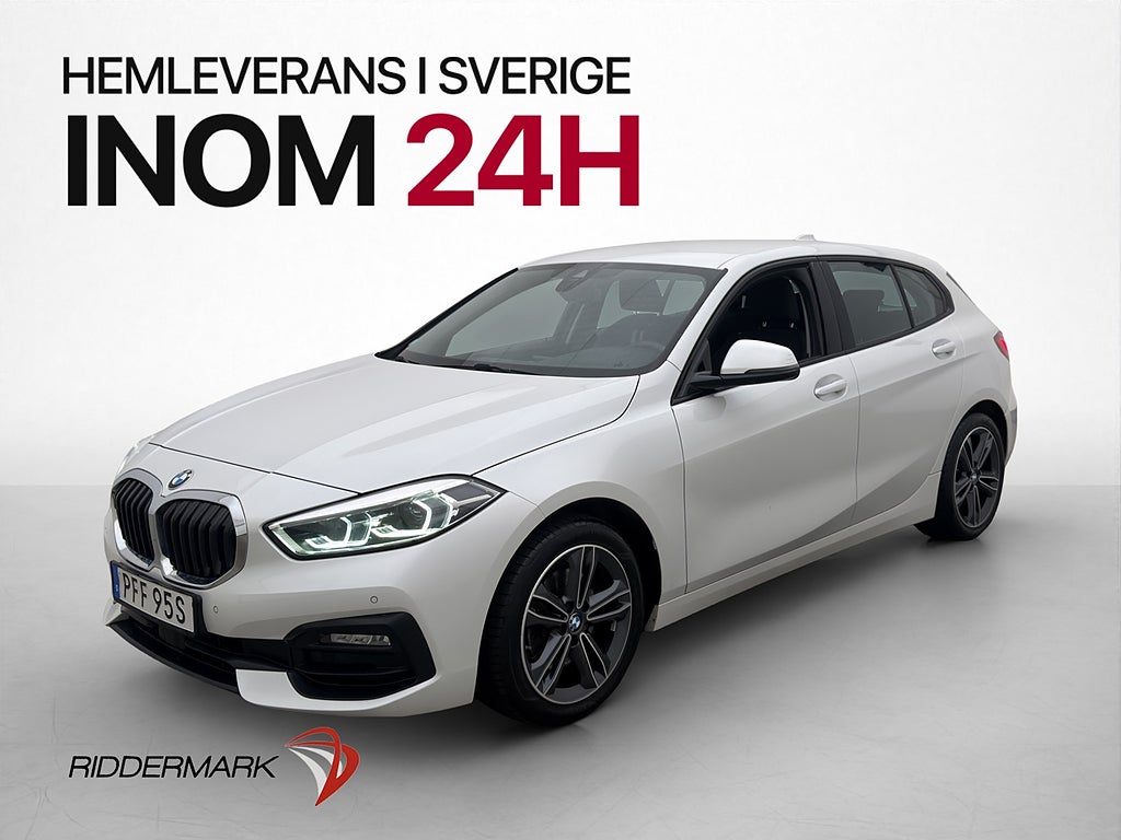 BMW 118 i Sport line M Sport-Ratt Cockpit Navi Sensorer