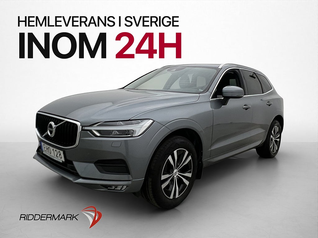 Volvo XC60 B5 AWD Advanced Pano Skinn Drag Värmare Kamera