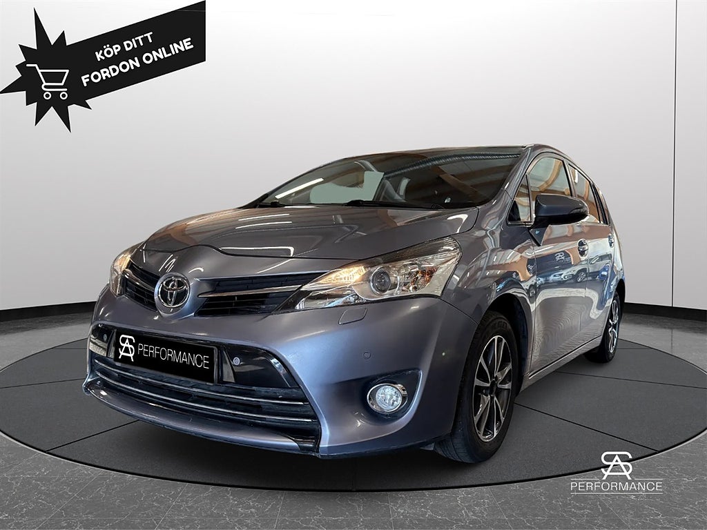 Toyota Verso 1.8 Valvematic, 7 sits 147hk