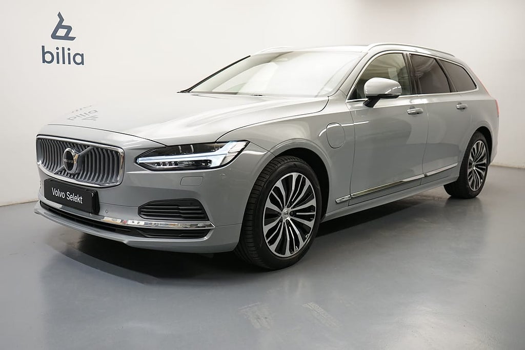 Volvo V90 Recharge T6 Core Bright, Dragkrok, Baklucka elm...