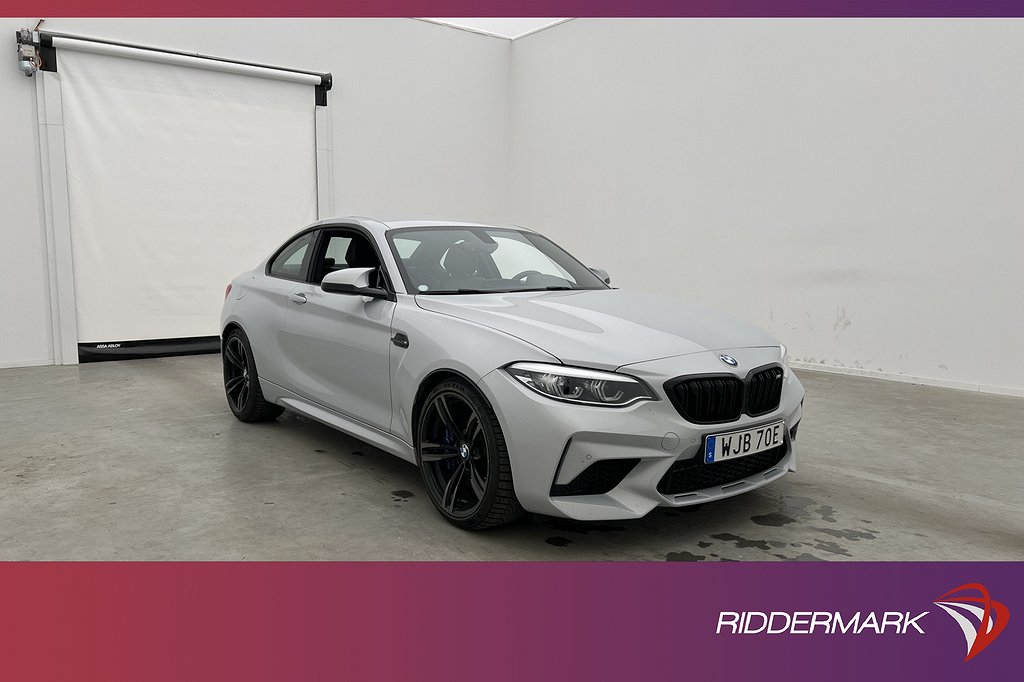 BMW M2 Competition DCT 410hk HiFi Navi Skinn Sv.Såld Välserv