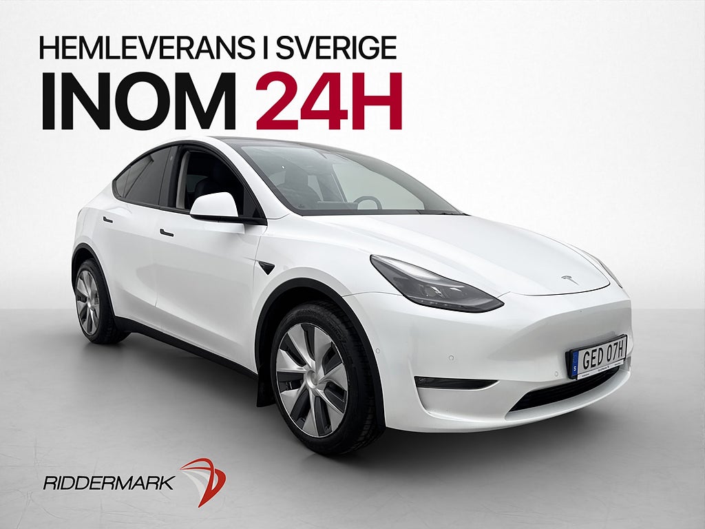 Tesla Model Y Long Range AWD Pano AP Svensksåld MOMS
