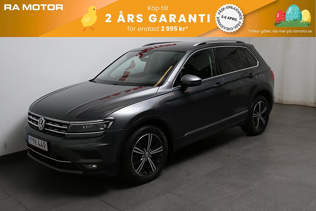 Volkswagen Tiguan 2,0 TDI 190hk 4Motion GT DSG Executivepkt Värmare Drag 2018