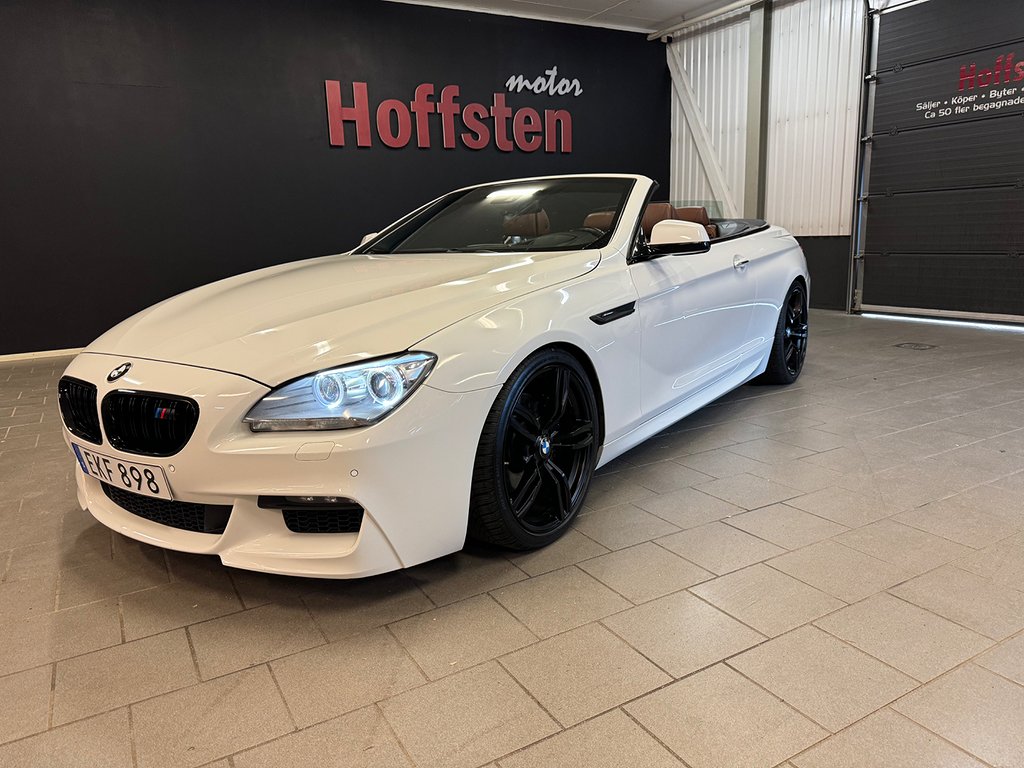 BMW 640 D cabriolet m-paket hud hifi dsp navi (HM)