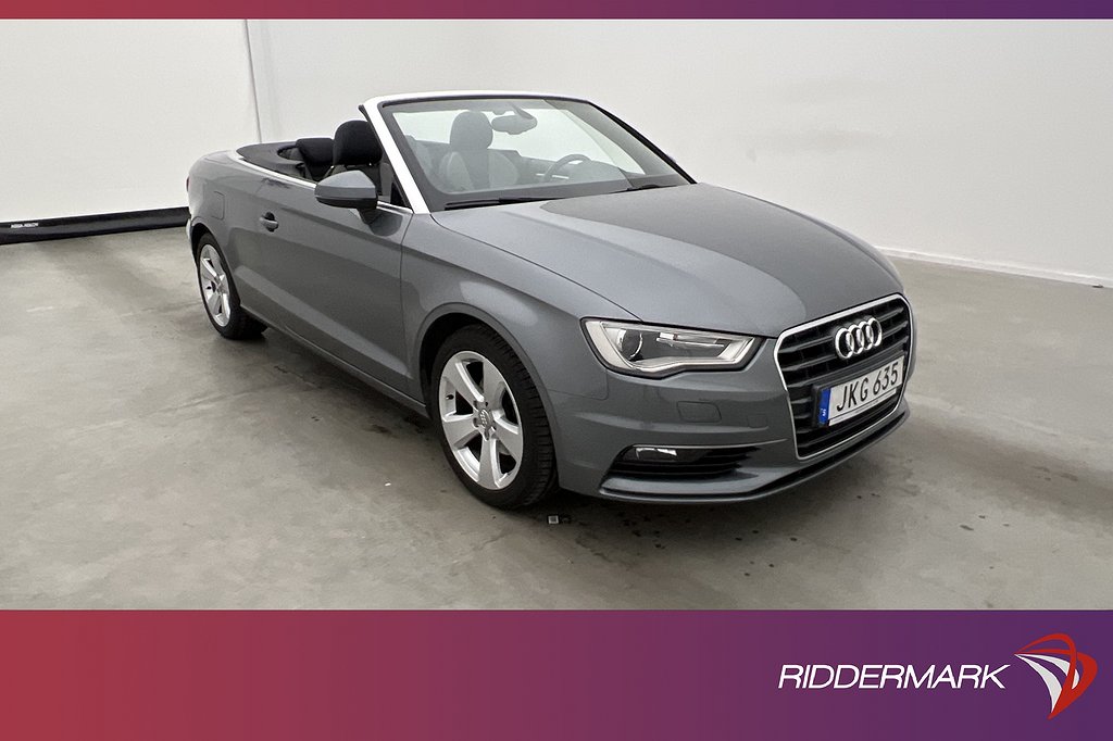 Audi A3 Cabriolet 1.4 TFSI 140hk Sport Audi-Sound Sensorer