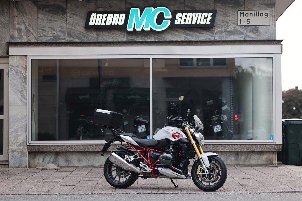 BMW R1200R | Vit | Toppbox*