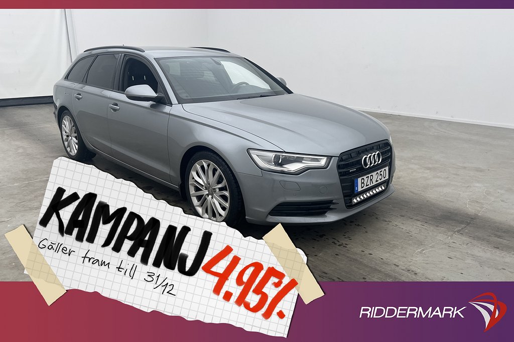 Audi A6 Avant TDI V6 Q 204hk Proline 4,95% Ränta