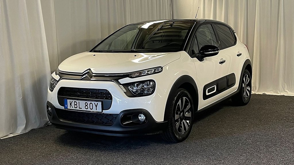 Citroën C3 PT 82 Feel Privatleasing 24mån/3000mil 2999kr/mån