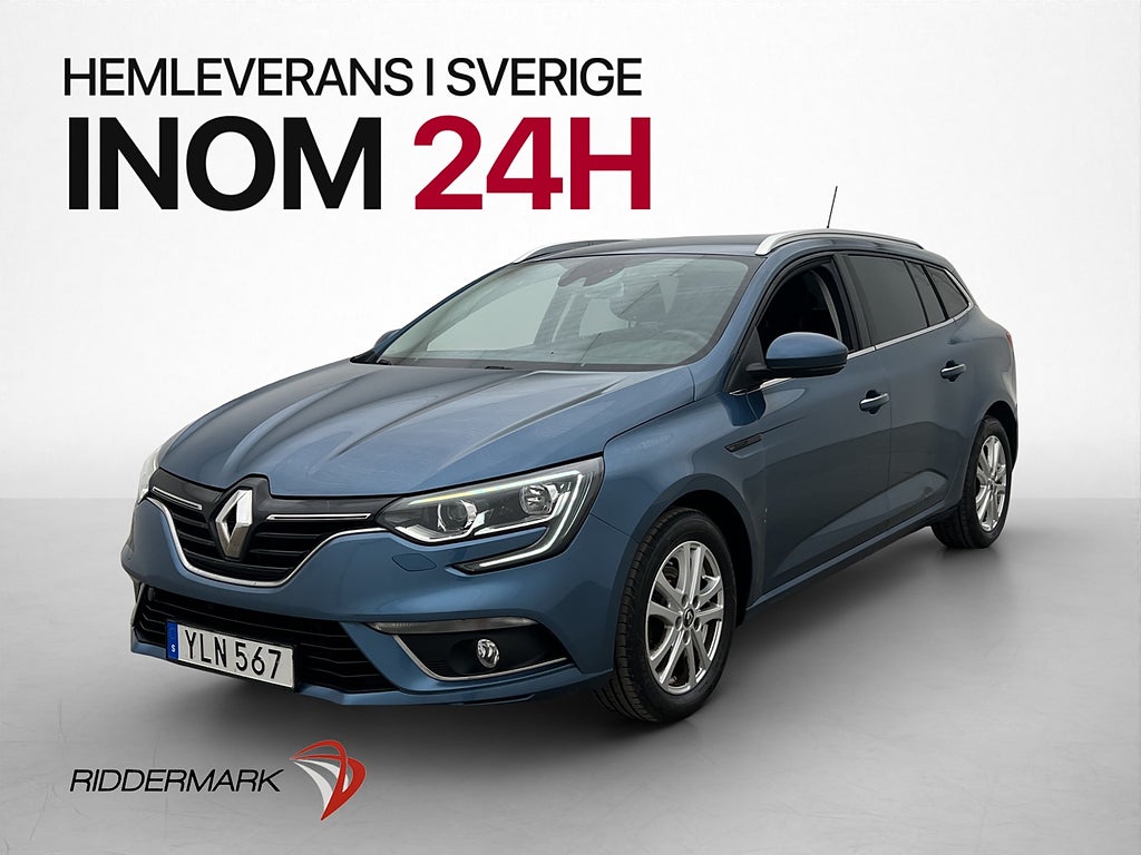 Renault Mégane Sport Tourer 1.2 TCe 132hk Dragkrok Navi