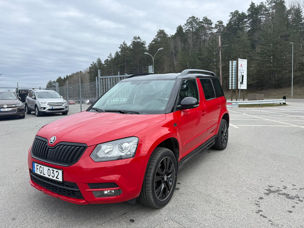 Skoda Yeti 1.4 TSI 4x4 150hk Monte Carlo Nyservad Drag Panorama