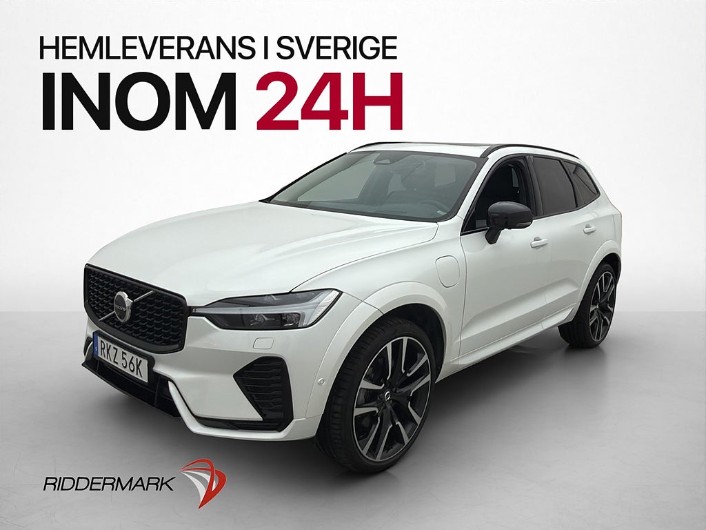 Volvo XC60 Recharge T6 AWD Ultimate Dark Pano H/K Drag Skinn