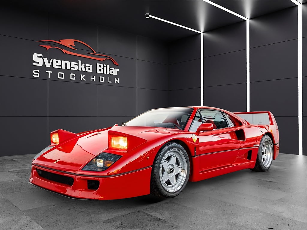 Ferrari F40 2.9 V8 Twin Turbo – Rosso Corsa – Classiche Certified