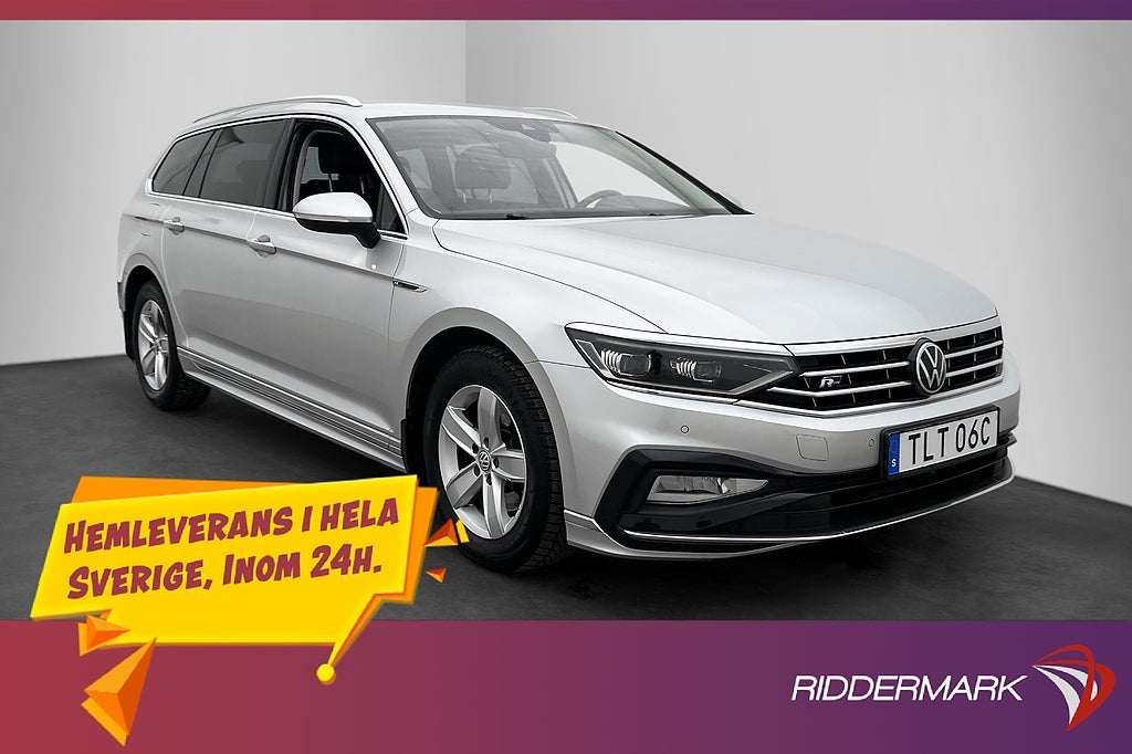 Volkswagen Passat 2.0 TDI 4M R-Line Cockpit Värm Kamera Drag